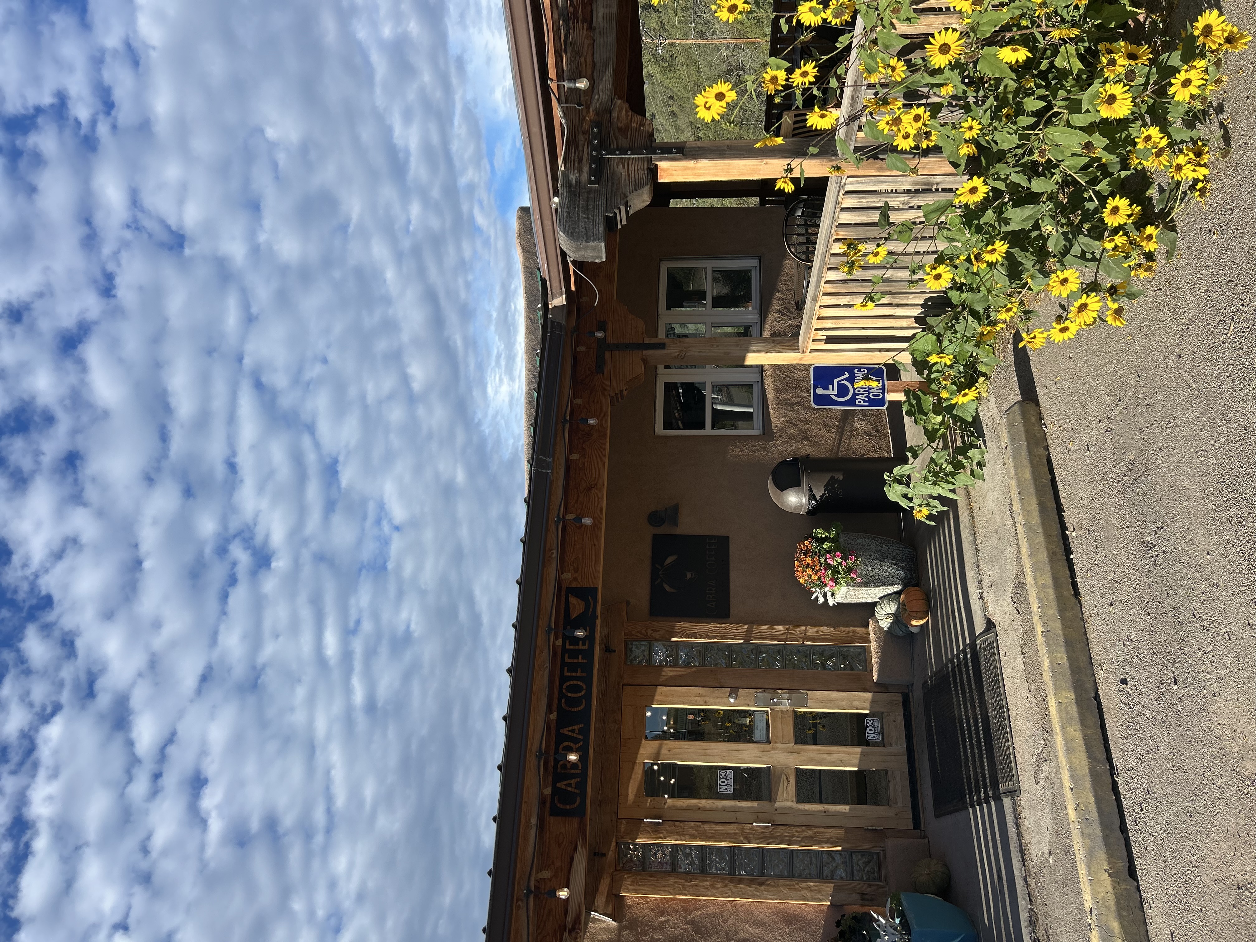 Cabra Coffee Windows